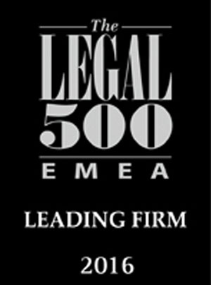 The Legal 500 EMEA 2016